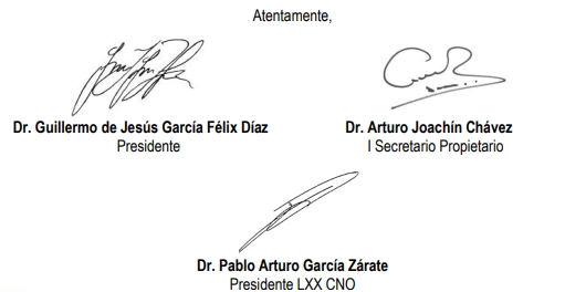 Firmas Directivos del CMO